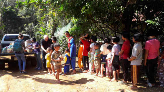 Adduction d'eau à Kree Kee Village
