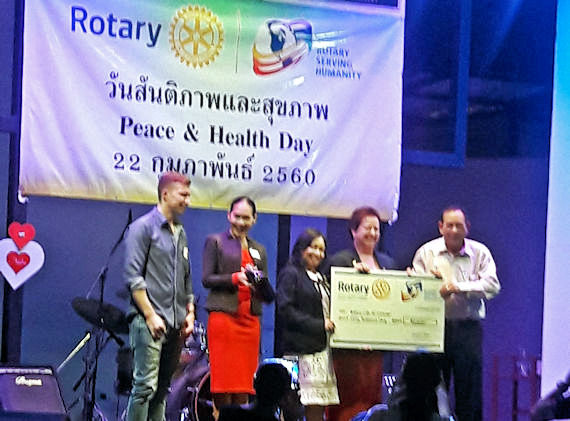 Journée de la paix et anniversaire du Rotary