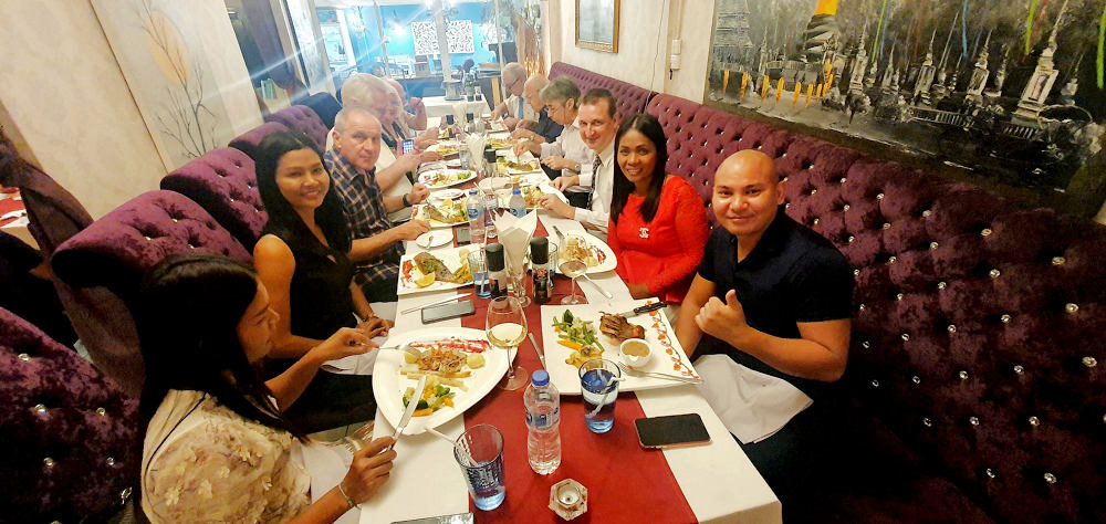 Rotary Pattaya Marina Intronisation Eric