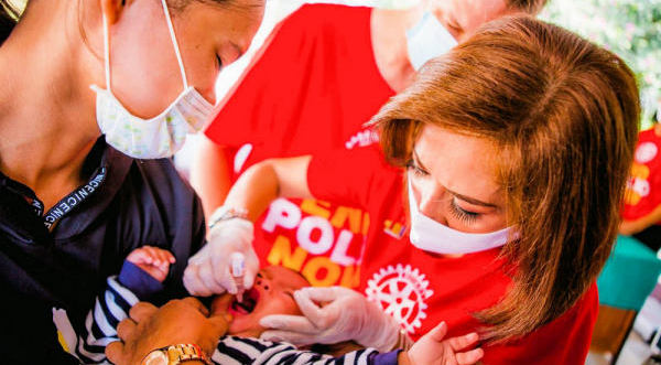 Vaccination contre la polio