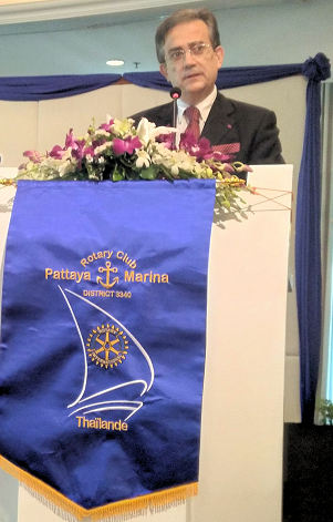 Baan_kruja, Thierry Mathou, ambassadeur de France en Thaïlande