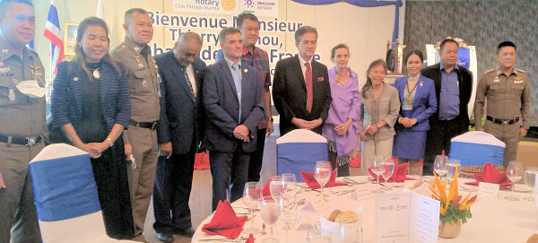 Baan_kruja, Thierry Mathou, ambassadeur de France en Thaïlande