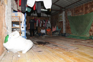 Les dortoirs des étudiants de padae avant l'intervention du rotary