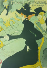 Toulouse Lautrec reproduction Divan japonnais