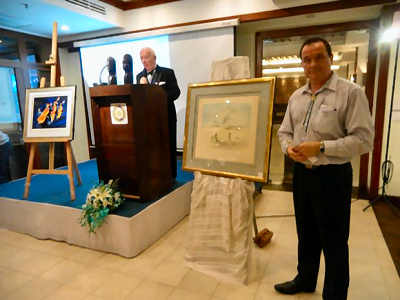 enchère au Rotary Marina Pattaya